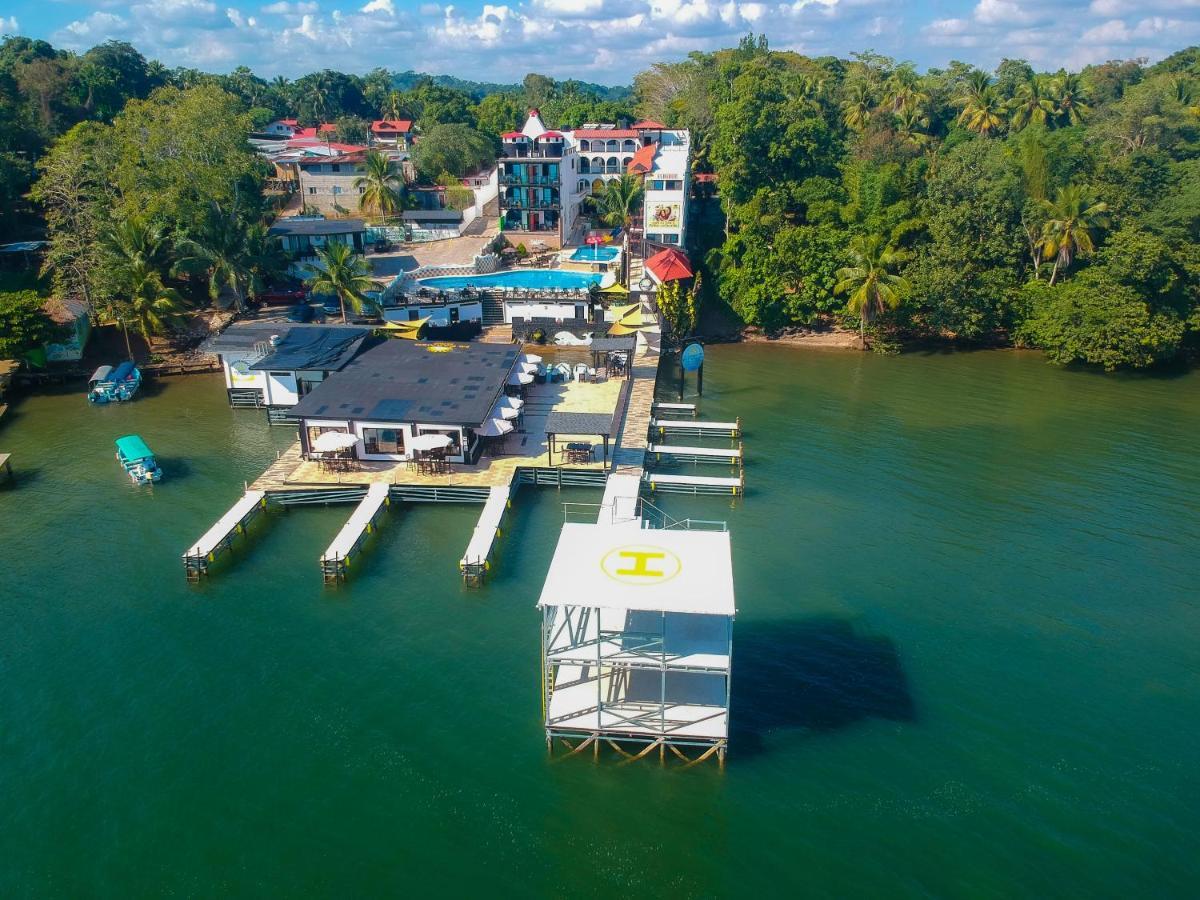 Hotel Mi Paraiso Rio Dulce Castillo de San Felipe Kültér fotó