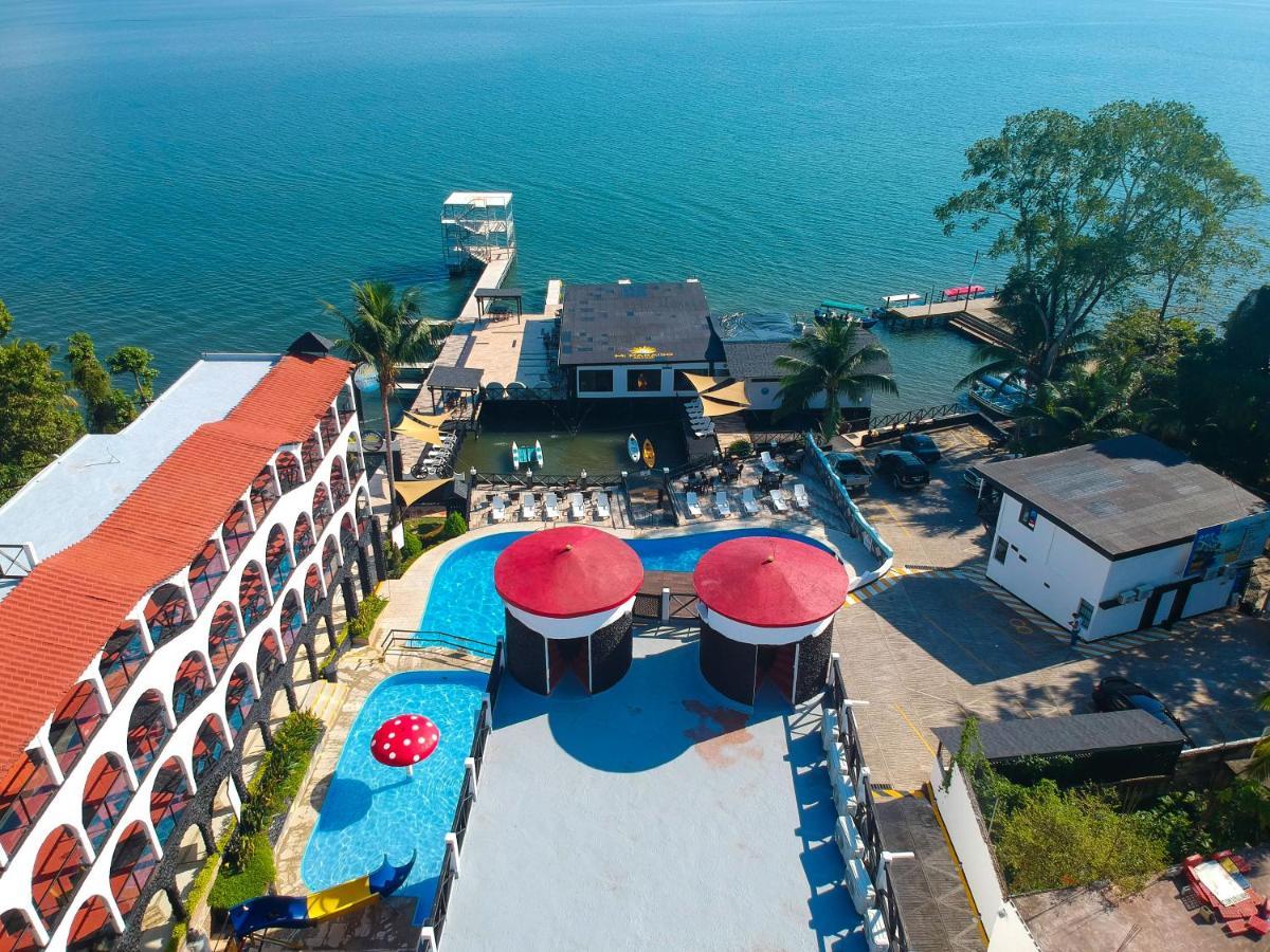 Hotel Mi Paraiso Rio Dulce Castillo de San Felipe Kültér fotó