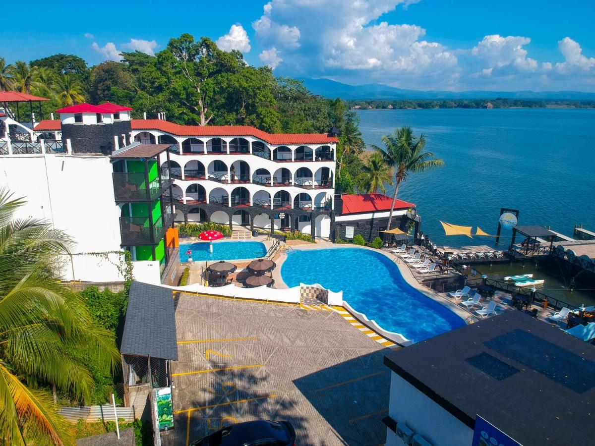 Hotel Mi Paraiso Rio Dulce Castillo de San Felipe Kültér fotó